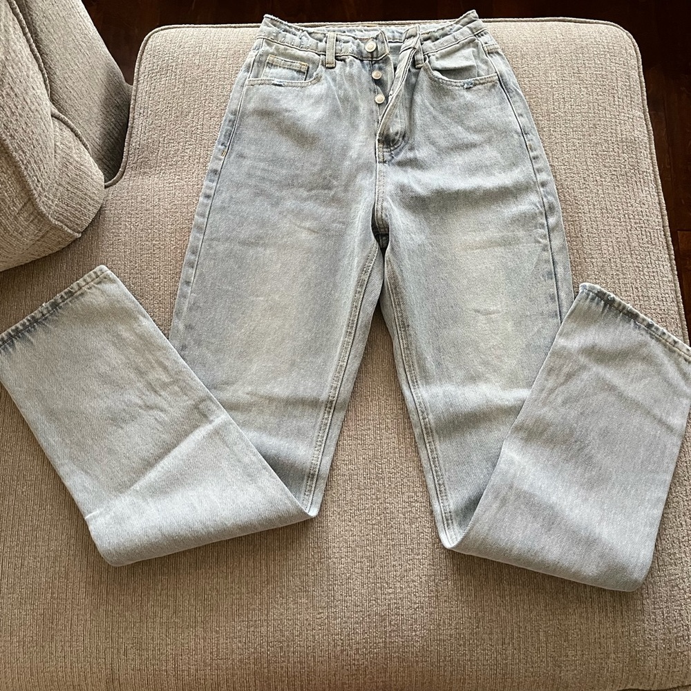 Straight leg jeans size S